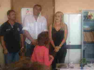 Αγιασμός στο Ειδικό Σχολείο Χαλκουτσίου